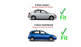 Passenger Right Side Front Door Window Door Glass Compatible with Kia Rio / Rio5 2006-2011 Models