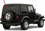Glass Only Privacy Heated Rear Back Window Back Glass Compatible with Jeep Wrangler 1997-2002 Models