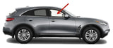 Passenger Right Side Front Door Window Door Glass Compatible with Infiniti FX35 FX37 FX50 QX70 2009-2017 Models