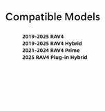Passenger Right Side Rear Vent Window Privacy Glass Compatible with Toyota RAV4 / RAV4 Prime / RAV4 Plug-in Hybrid 2019-2025 Models