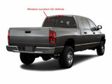Complete Set with Motor Back Window Back Power Slider Glass Compatible with Dodge Ram 2006-2008 1500 Models/2006-2009 2500 3500 4500 5500 Models