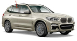 Passenger Right Side Rear Door Window Door Glass Compatible with BMW X3 2018-2024 Models