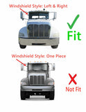 Laminated Driver Left Side Front Windshield Window Glass Compatible with Peterbilt 200 300 325 330 335 337 340 348 349 353 357 359 365 367 378 378 379 384 385 386 388 389 1987-2022 Models