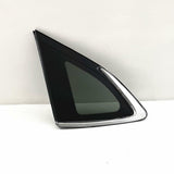 Chrome Moulding Style Driver Left Side Rear Quarter Window Quarter Glass Compatible with Hyundai Tucson 2016-2021 Models