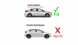 Passenger Right Side Rear Vent Window Vent Glass Compatible with Kia Forte 4 Door Sedan 2014-2018 Models