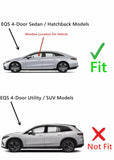Tempered Driver Left Side Front Door Window Door Glass Compatible with Mercedes Benz EQS (EQS 450, EQS 450+, EQS 53 AMG, EQS AMG) 4-Door Sedan/Hatchback 2022-2025 Models