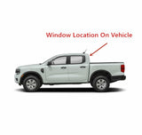Clear Stationary Rear Back Window Back Glass Compatible with Ford Ranger 2024-2025 Models