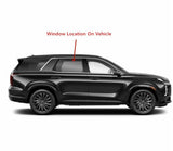 Laminated Passenger Right Side Rear Door Window Door Glass Compatible with Hyundai Palisade 2023-2025 Models