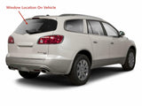 Heated Rear Back Window Back Glass Compatible with Buick Enclave 2008-2017 Models