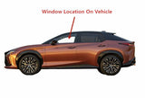 Laminated Driver Left Side Front Door Window Door Glass Compatible with Lexus RZ300e RZ450e 2023-2025 Models