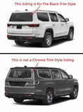 Laminated Black Trim Heated Rear Back Tailgate Liftgate Window Glass Compatible with Jeep Wagoneer/Wagoneer L/Grand Wagoneer/Grand Wagoneer L 2022-2025 Models W/Feature