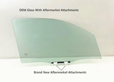 OEM With Aftermarket Attachments Tempered Passenger Right Side Front Door Window Glass Compatible with Toyota Tacoma Pickup 2024-2026 Models