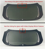 Heated Rear Back Window Back Glass with Antenna Compatible with Toyota Venza 2021-2024 Models