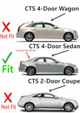 Heated W/Antenna Back Window Back Glass Compatible with Cadillac CTS 2008-2013 4 Door Sedan Models
