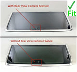 Laminated Chrome Trim Heated Rear Back Tailgate Liftgate Window Glass Compatible with Jeep Wagoneer / Wagoneer L / Grand Wagoneer / Grand Wagoneer L 2022-2025 Models W/ Feature