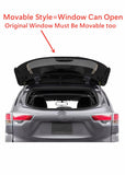Movable Style Heated Rear Back Window Back Glass Compatible with Toyota Highlander 2014-2019 Models