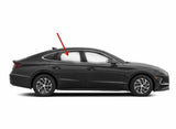 Tempered Pasesnger Right Side Rear Door Window Door Glass Compatible with Hyundai Sonata 2020-2026 Models