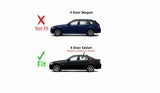 Driver Left Side Rear Door Window Door Glass Compatible with BMW 325 325i 325xi 328 328i 328xi 330 330i 330xi 335 335d 335i 335xi M3 4 Door Sedan 2006-2011 Models