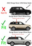 Tempered Passenger Right Side Rear Door Window Glass Compatible with Land Rover Range Rover 2022-2025 Models (Not For Sport, Evoque, Velart)