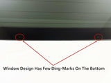 W/ Ding-Marks Style Heated Rear Tailgate Liftgate Back Window Back Glass Compatible with Kia Carnival 2022-2026 Models