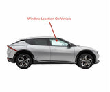 Laminated Passenger Right Side Front Door Window Glass Compatible with Kia EV6 2022-2025 Models