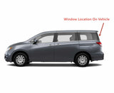 Heated Rear Back Tailgate Window Back Glass Compatible with Nissan Quest 2011-2017 US Model Only