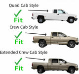 OE Power Sliding Back Window Back Power Slider Glass Compatible with Dodge Ram Pickup 2009-2018 1500 & 2019-2024 1500 Classic & 2010-2025 2500 3500 & 2011-2025 3500Cab/Chs 4500 5500 Models