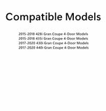 Tempered Passenger Right Side Front Door Window Glass Compatible with BMW 428i 435i 430i 440i Gran Coupe 2015-2020 4-Door Models