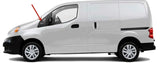 Driver Left Side Front Vent Window Vent Glass Compatible with Chevrolet City Express 2014-2018 /Nissan NV200 2013-2021 Models