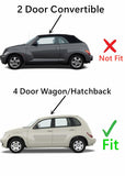 Heated Back Window Back Glass Compatible with Chrysler PT Cruiser 2001-2010 4 Door Hatchback/Wagon Models