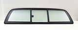 Clear Rear Manual Slider Window Back Glass Compatible with Toyota Tundra Pickup 2000-2006 Models