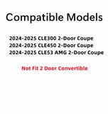 Tempered Passenger Right Side Door Window Door Glass Compatible with Mercedes Benz CLE300 CLE450 CLE53 AMG 2 Door Coupe 2024-2025 ( Not Fit Convertible )