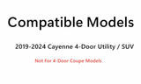 Laminated Passenger Right Side Front Door Window Door Glass Compatible with Porsche Cayenne SUV 2019-2024 Models (Not For Coupe)