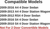Passenger Right Side Front Door Window Door Glass Compatible with Audi A4 S4 RS4 2009-2016 4 Door Models