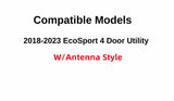 Heated W/ Antenna Style Rear Back Window Back Tailgate Glass Compatible with Ford EcoSport 2018-2023 Models