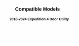 Tempered W/ Antenna Passenger Right Side Quarter Window Quarter Glass Compatible with Ford Expedition 2018-2024 Models ( Not For Expedition Max )