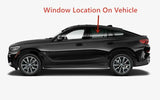 Laminated Driver Left Side Rear Door Window Door Glass Compatible with BMW X6 2020-2025 Models