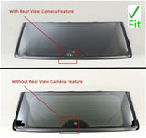 Laminated Black Trim Heated Rear Back Tailgate Liftgate Window Glass Compatible with Jeep Wagoneer/Wagoneer L/Grand Wagoneer/Grand Wagoneer L 2022-2025 Models W/Feature