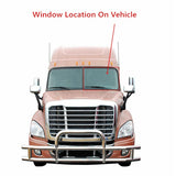 Laminated Driver Left Side Front Windshield Window Glass Compatible with Freightliner Cascadia 2008-2022 Models