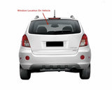 OEM Heated Back Tailgate Window Back Glass Compatible with Chevrolet Captiva Sport/Saturn VUE 2008-2016