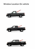 Stationary Non-Heated Back Window Back Glass Compatible with GMC Sierra/Chevrolet Silverado 2007-2013 1500 Models/ 2007-2014 2500 3500 Models (Not For Classic Models)