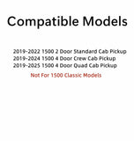 OEM Heated Privacy Stationary Back Window Back Glass Compatible with Ram Pickup 1500 2019-2025 Models (Not For 1500 Classic)