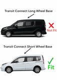 Driver Left Side Rear Vent Window Vent Glass Compatible with Ford Transit Connect Short Wheel Base 2014-2023 Models