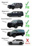 Black Trim Heated Rear Back Tailgate Liftgate Window Glass Compatible with Jeep Wagoneer / Wagoneer L / Grand Wagoneer / Grand Wagoneer L 2022-2026 Models