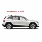 Passenger Right Side Rear Door Window Door Glass Compatible with Mercedes Benz GLB-Class GLB200 GLB250 GLB35AMG 2020-2025/ EQB-Class EQB250+ EQB300 EQB350 2023-2025 Models