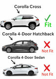Heated Rear Back Window Tailgate Glass W/Wiper-Hole Compatible with Toyota Corolla Cross 2022-2026 (Not For Corolla)