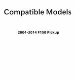 Heated Privacy Stationary Back Window Back Glass Compatible with Ford F150 Pickup 2004-2014 Models