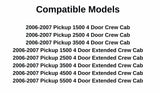 Laminated Driver Left Side Front Door Window Door Glass Compatible with Dodge Ram 1500/2500/3500/4500/5500 4 Door Crew/Extended Crew/Mega Cab Pickup 2006-2007 Models