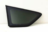 Tempered Passenger Right Side Rear Quarter Window Quarter Glass Black Frame Style Compatible with Ford Escape 2013-2019 Models