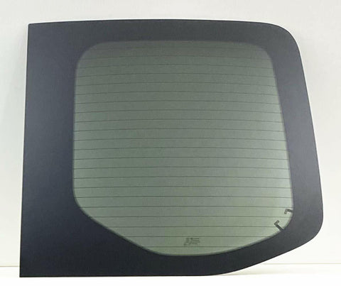 Heated Back Window Back Glass Passenger Right Side No Wiper Hole Style Compatible with Mercedes Benz Sprinter 1500 2500 3500 4500 2019-2024 Models